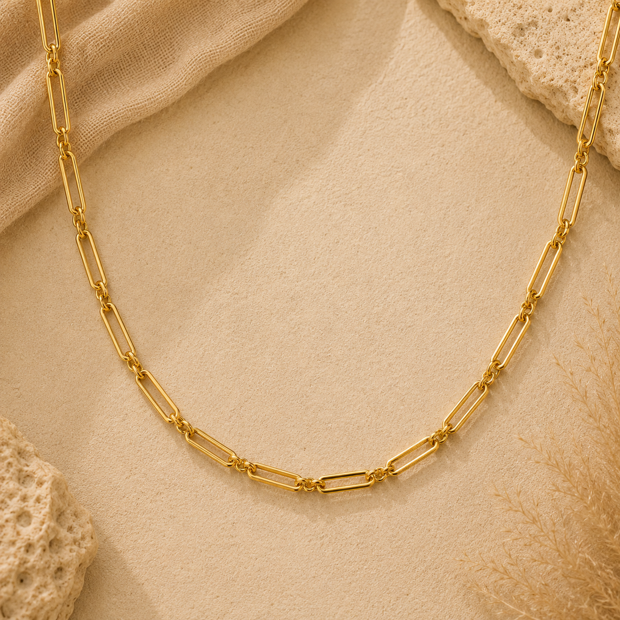 Paperclip Chain Necklace