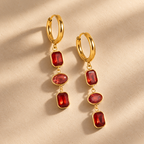 Drop Gem Hoops