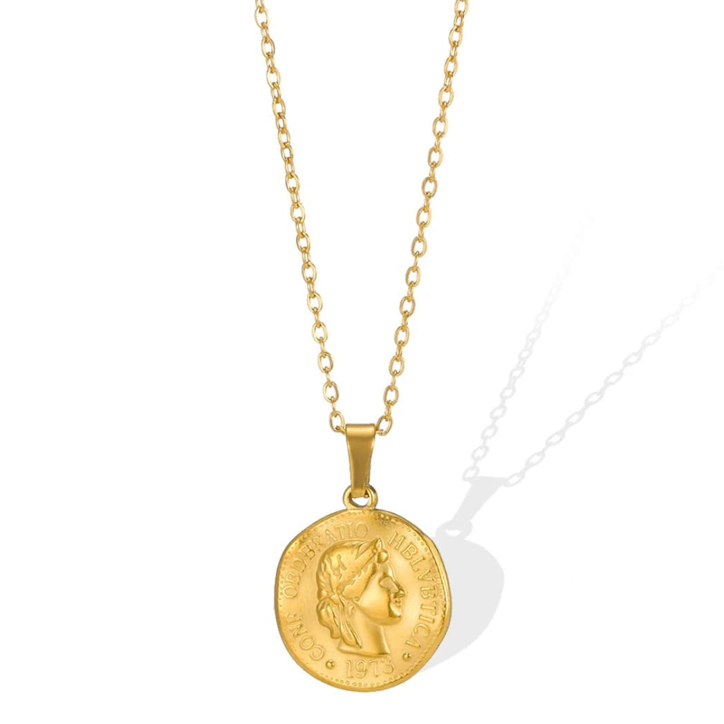 Roman Coin Necklace