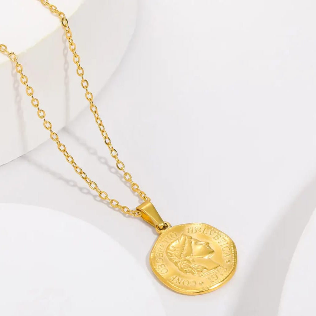 Roman Coin Necklace