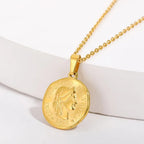 Roman Coin Necklace