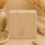 Floating Natural Stone Necklace