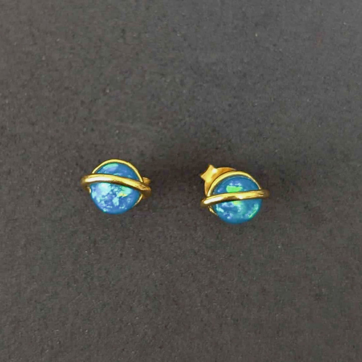 Saturn Stud Earrings