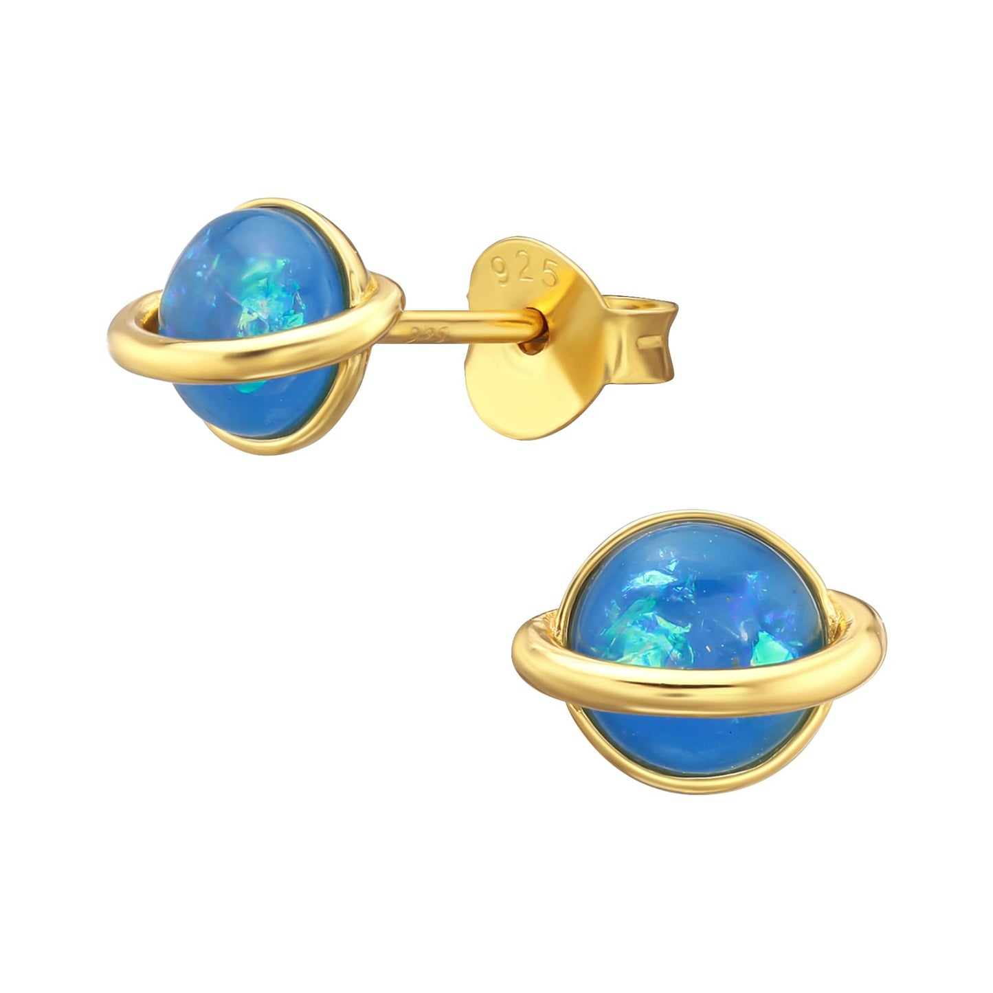Saturn Stud Earrings