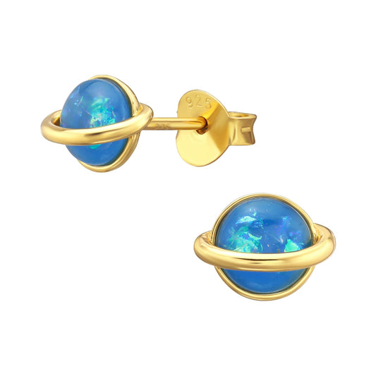 Saturn Stud Earrings