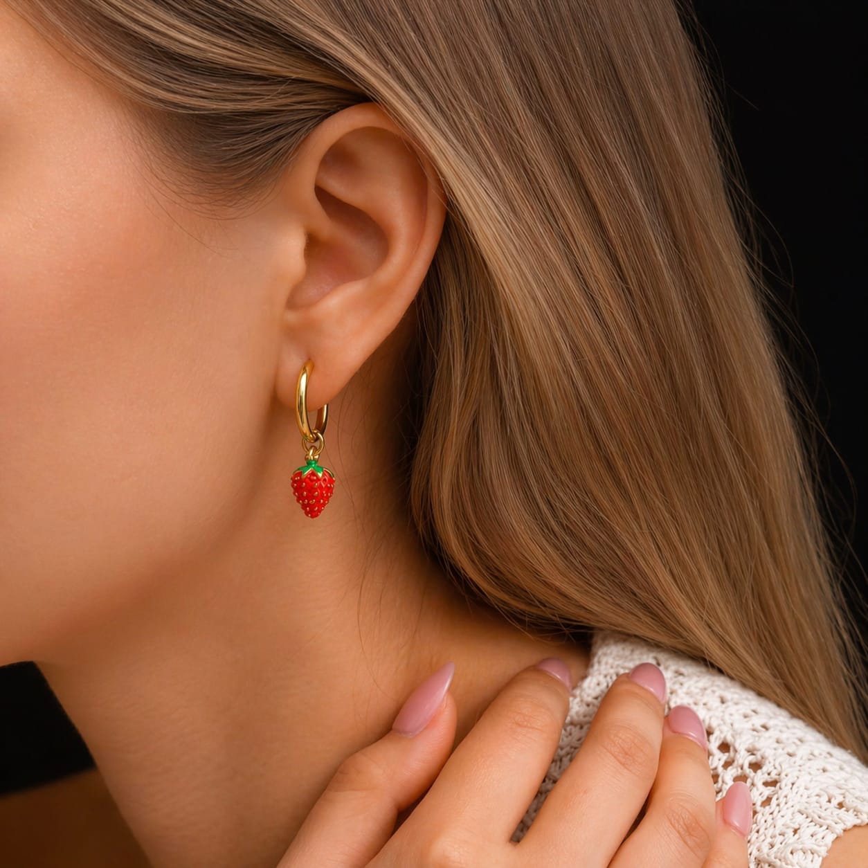 Strawberry Hoops