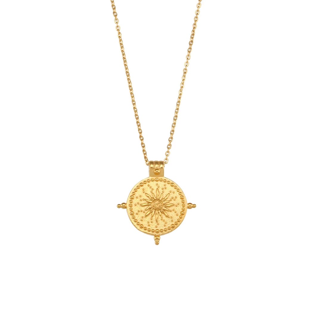 Sun Compass Necklace