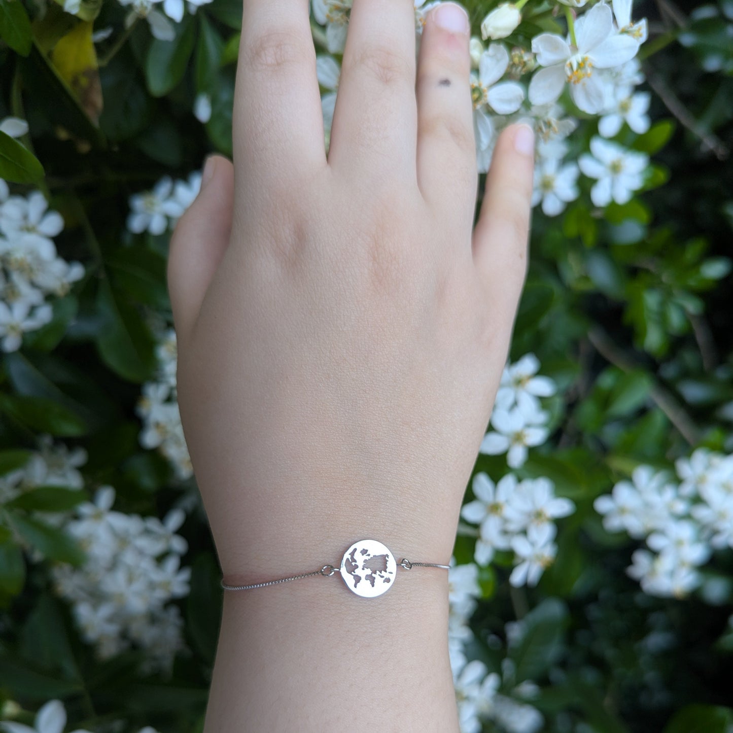 Travel The World Adjustable Bracelet