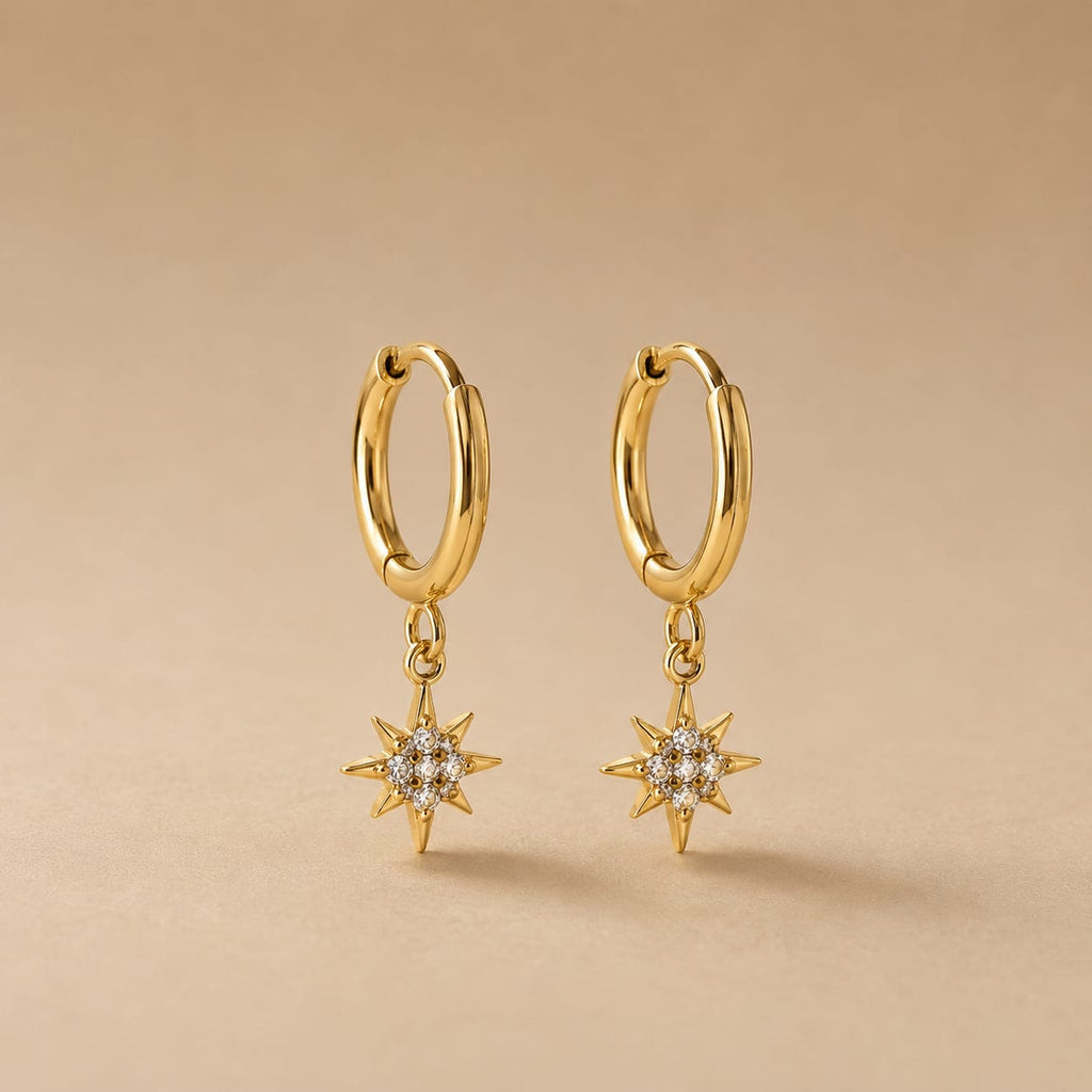 Aurelia Huggie Hoops