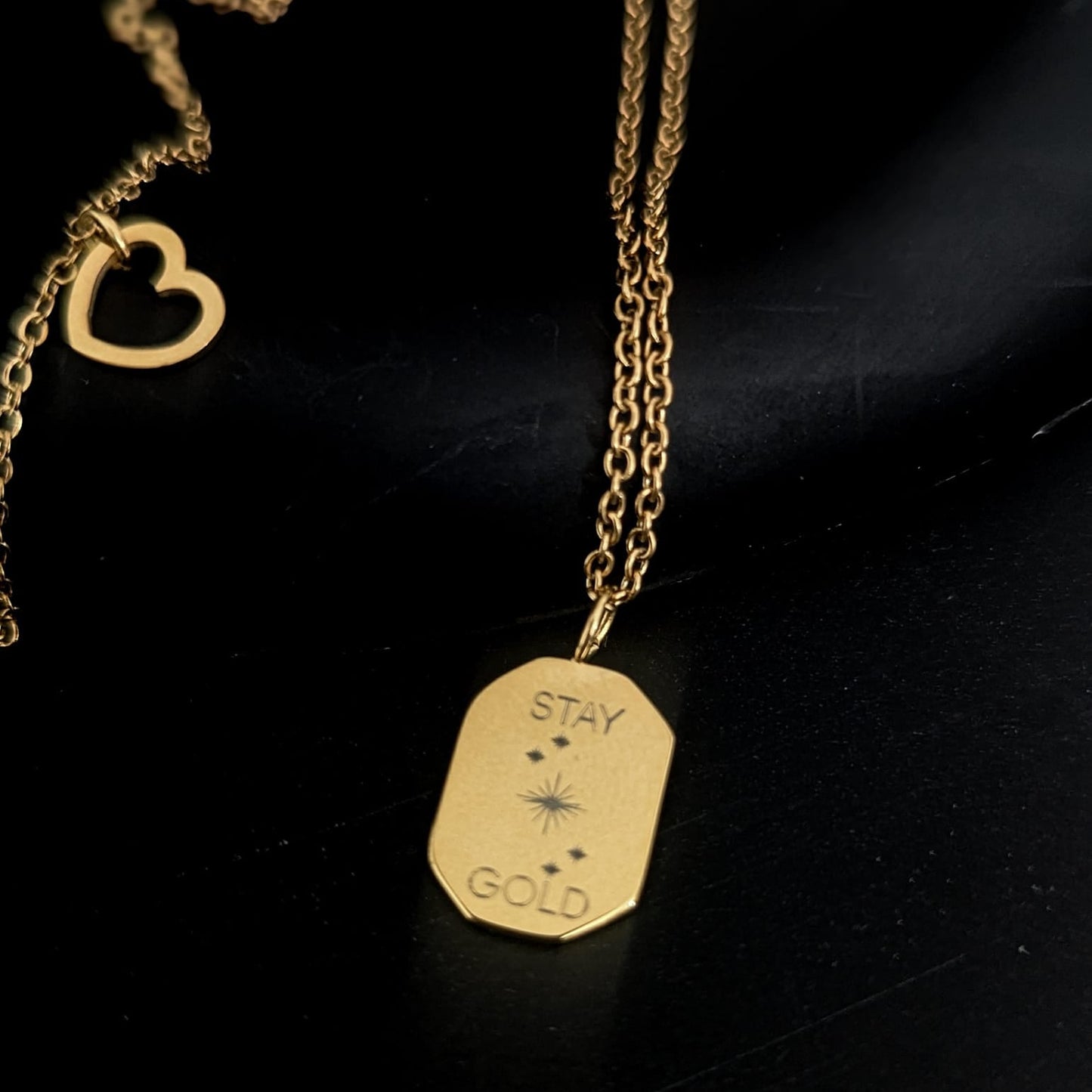 Chelsea "Stay Gold" Necklace