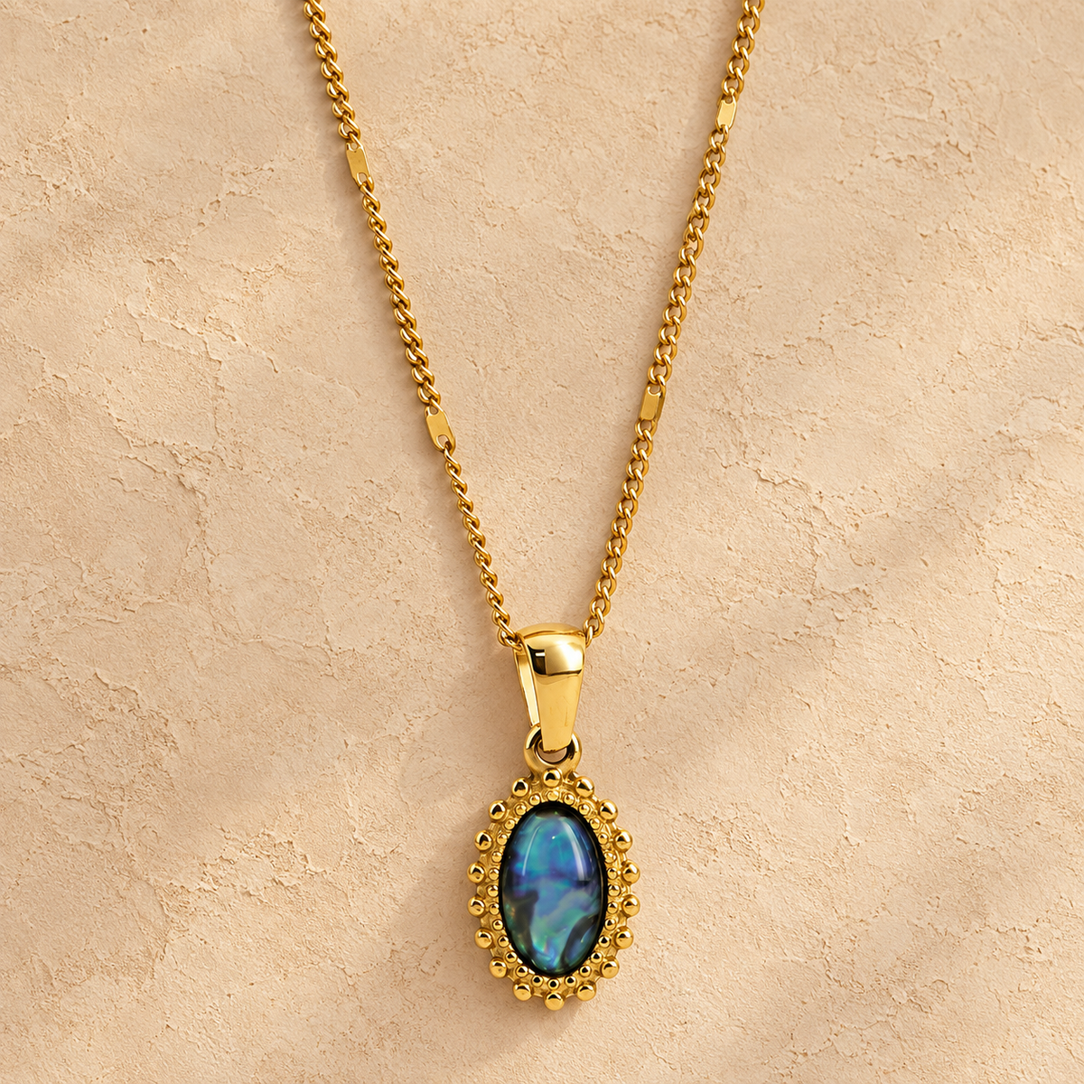 Abalone Organic Shell Necklace