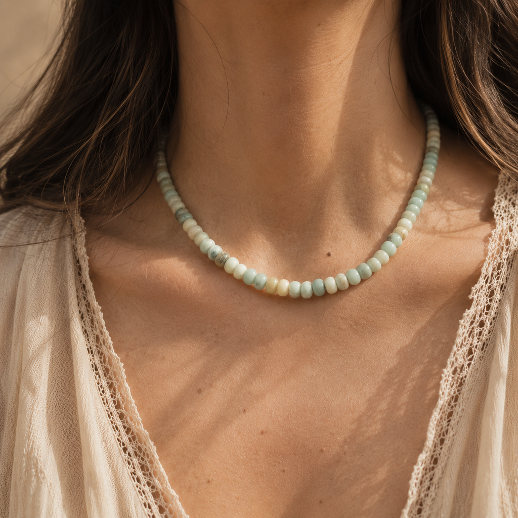 Amazonite Beaded Necklace