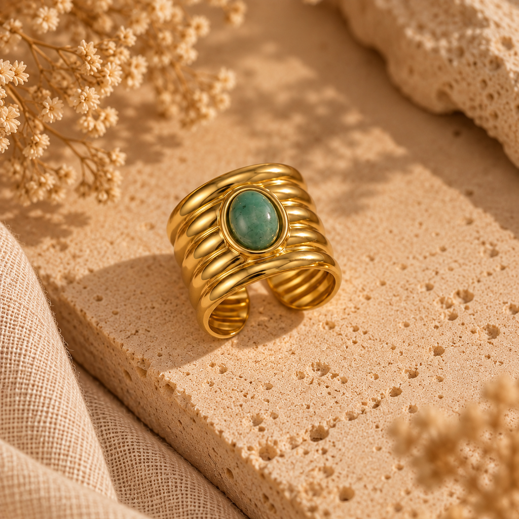 Sage Adjustable Ring