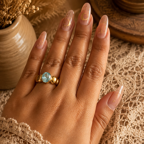 Blue Aura Ring