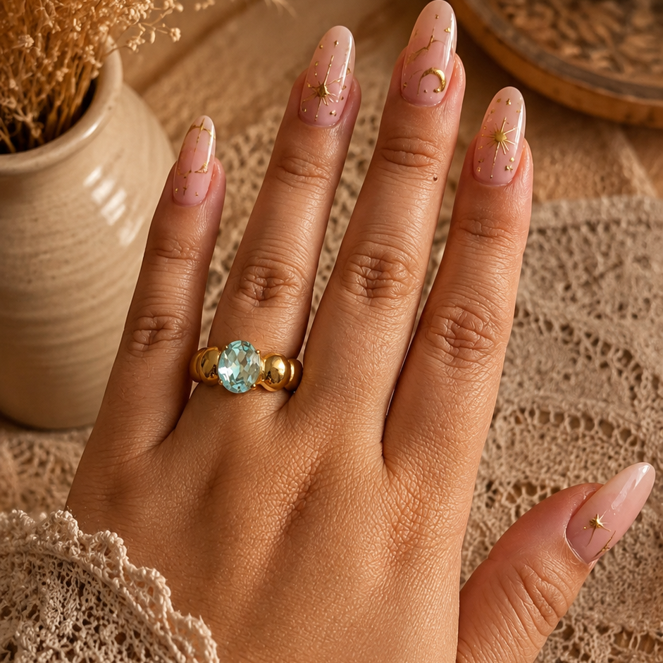 Blue Aura Ring