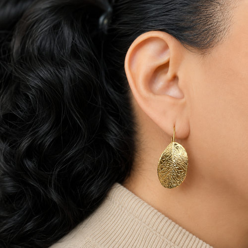 Bodhi Leaf Earrings