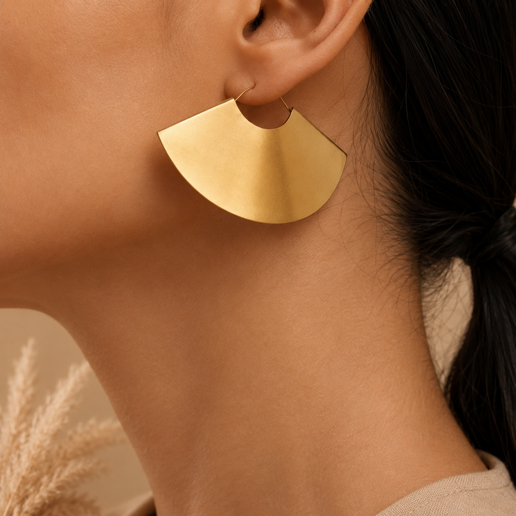 Boho Fan Earrings