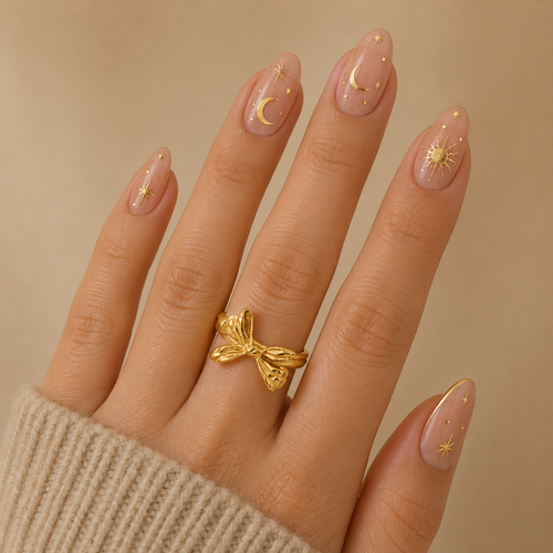 Bow Adjustable Ring