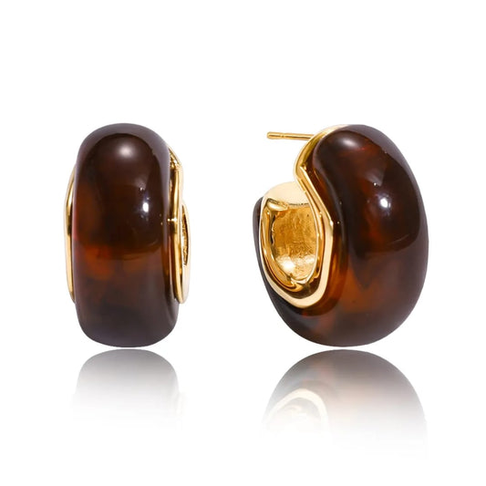 Chunky Resin Hoops