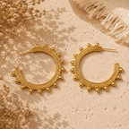 Statement Cog Earrings
