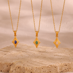 Colour Diamond Necklace