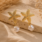 Cora Starfish Earrings