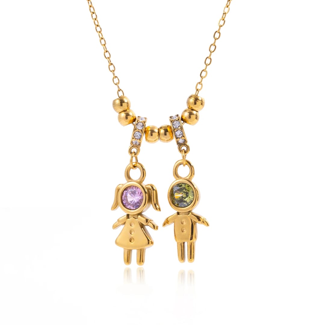 Boy & Girl Necklace