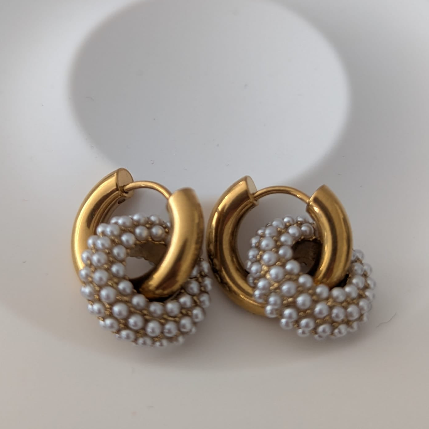 Detachable Double Hoop Earrings