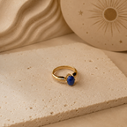Grecia Natural Stone Ring