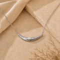 Hammered Horn Necklace