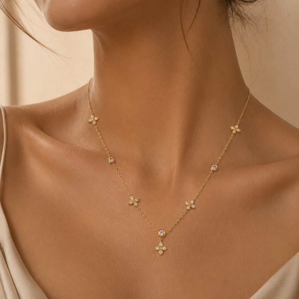 Mini Mercedes Necklace