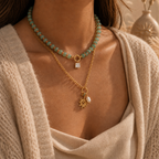 Olive Bloom Necklace