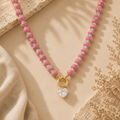 Pink Blossom Necklace