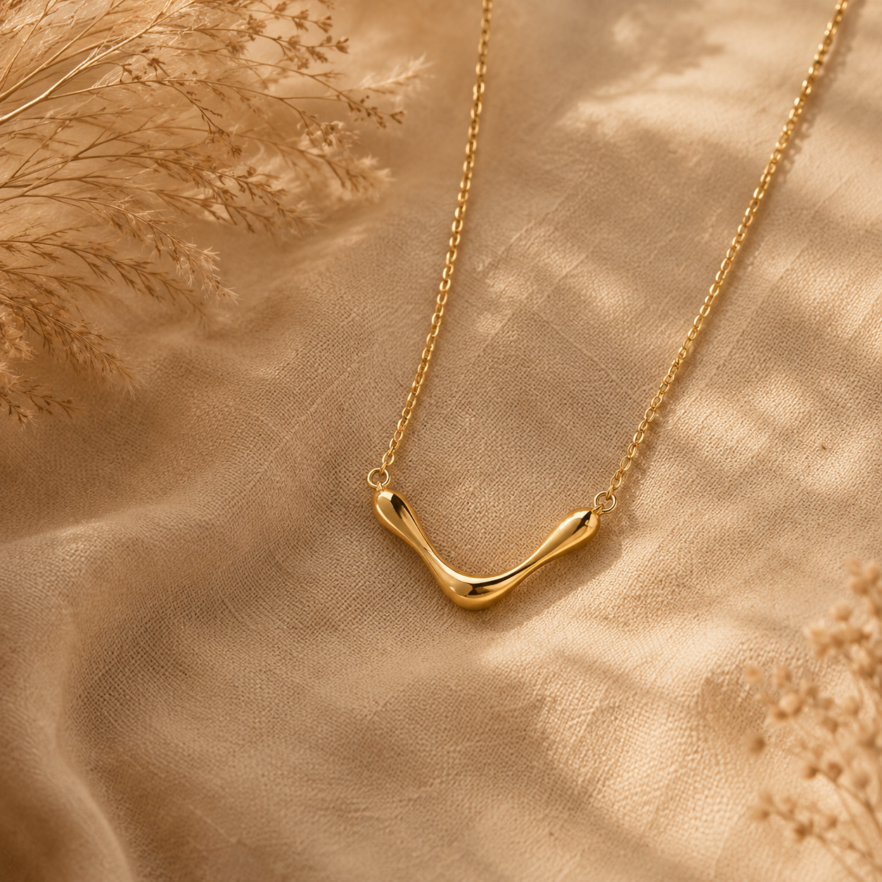 Wishbone Necklace