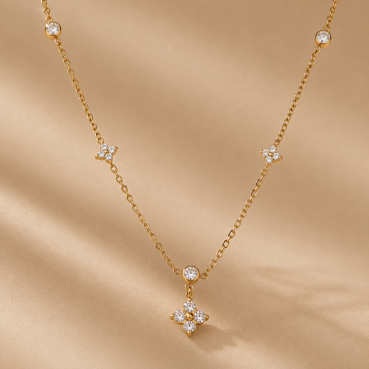 Mini Mercedes Necklace