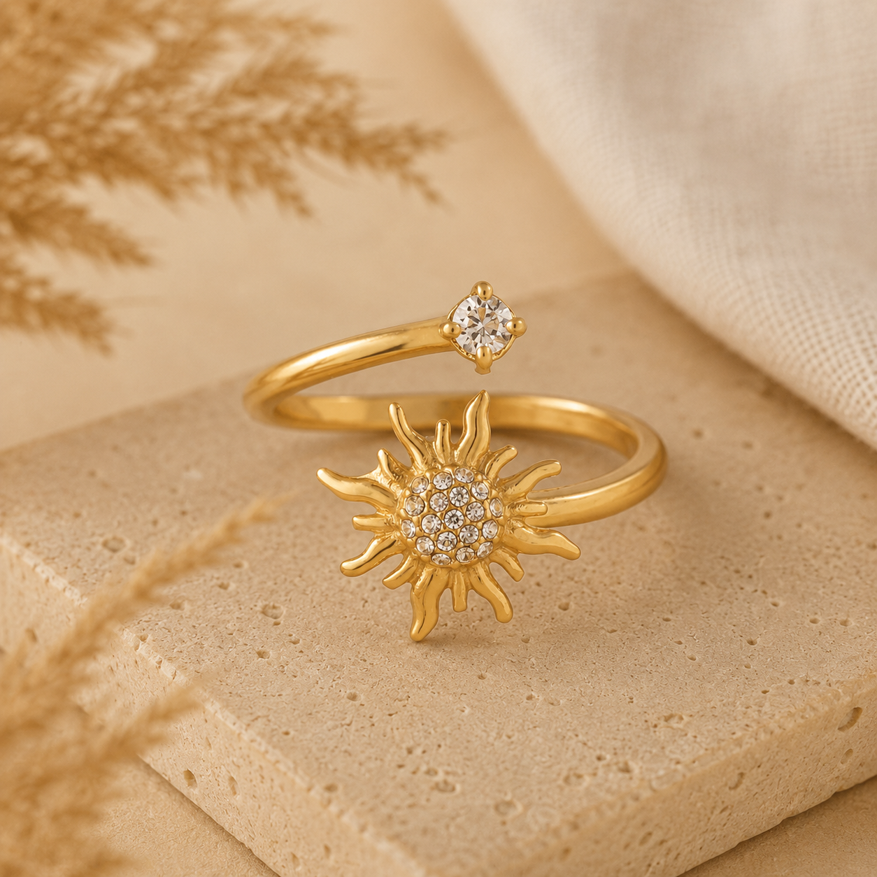 Surya Adjustable Ring