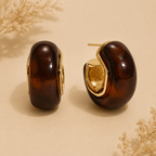 Chunky Resin Hoops