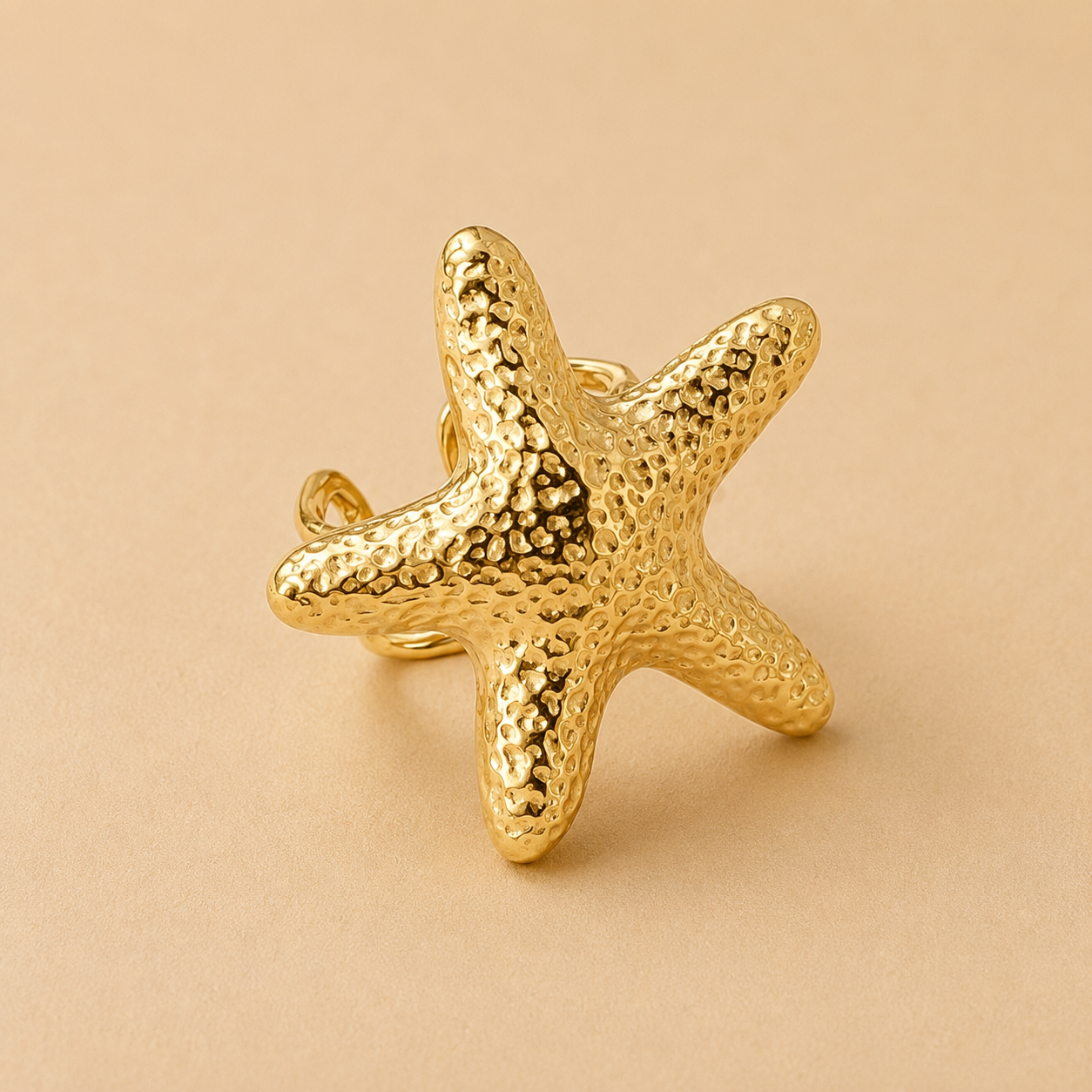 Starfish Adjustable Ring