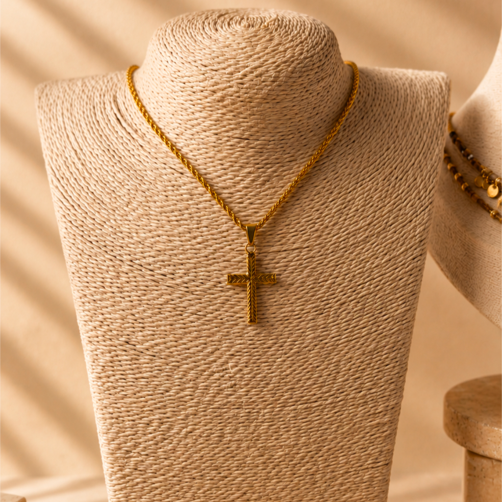 Large Crucifix Necklace