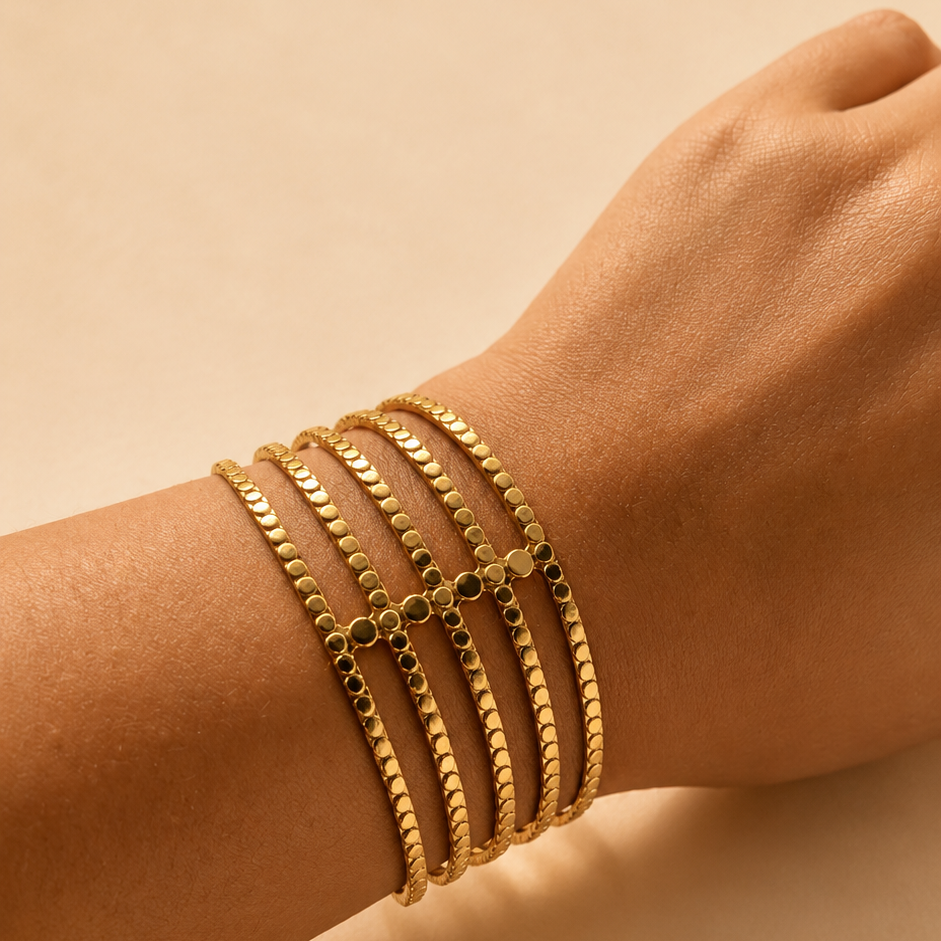 Jasmine Cuff Bangle