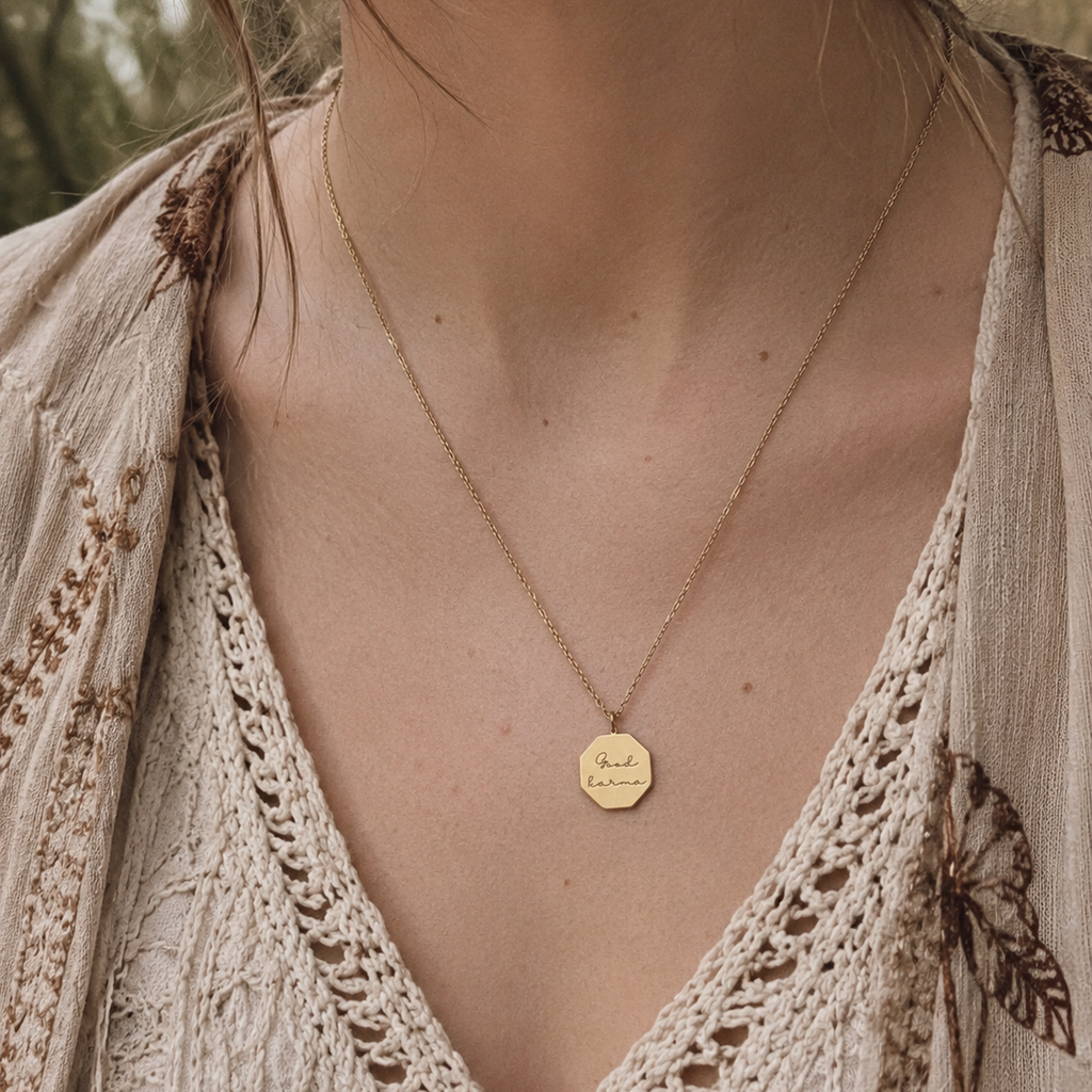 The Good Karma Octagon Necklace