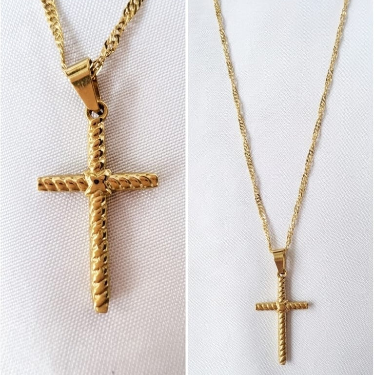 Easter Crucifix Necklace