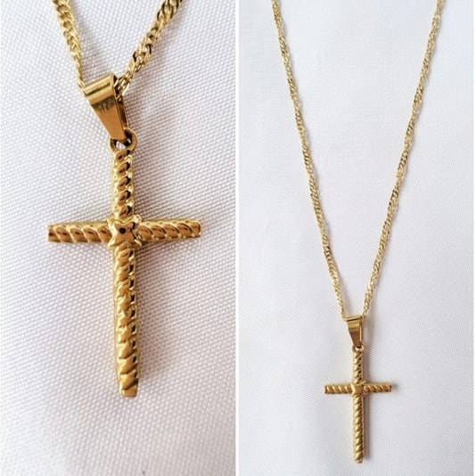 Easter Crucifix Necklace