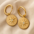 Gold Aura Earrings