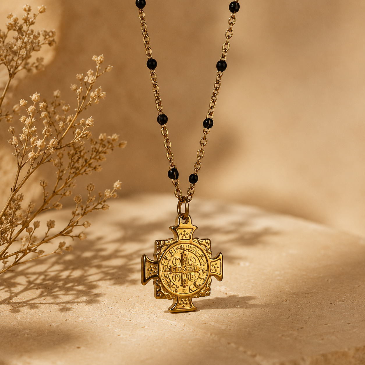 Saint Benedict Necklace