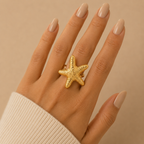 Starfish Adjustable Ring