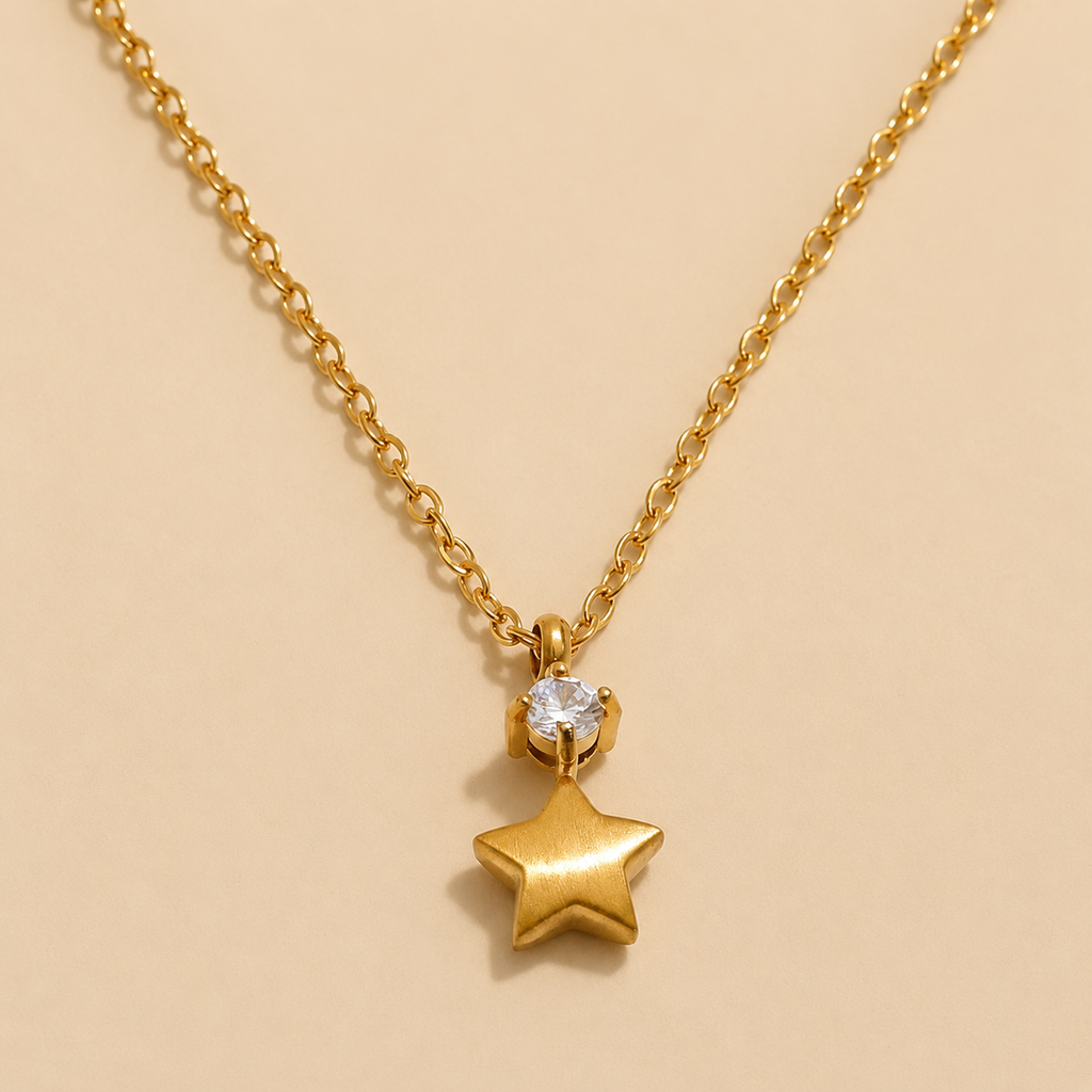 Mini Star Zirconia Necklace