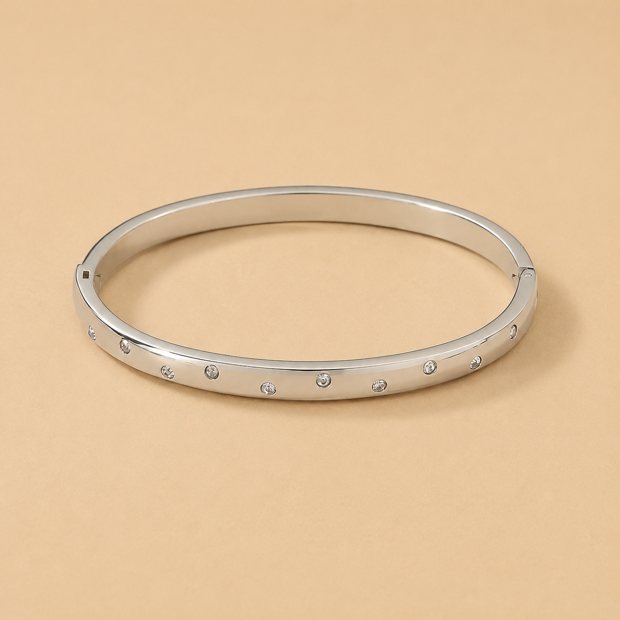 Claire Silver Bangle