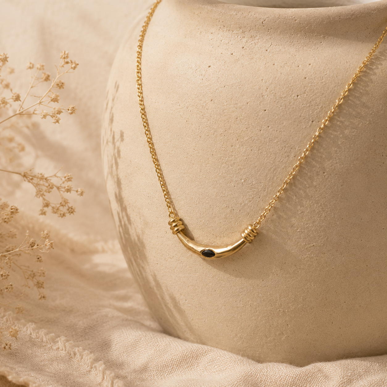 Tribal Horn Necklace