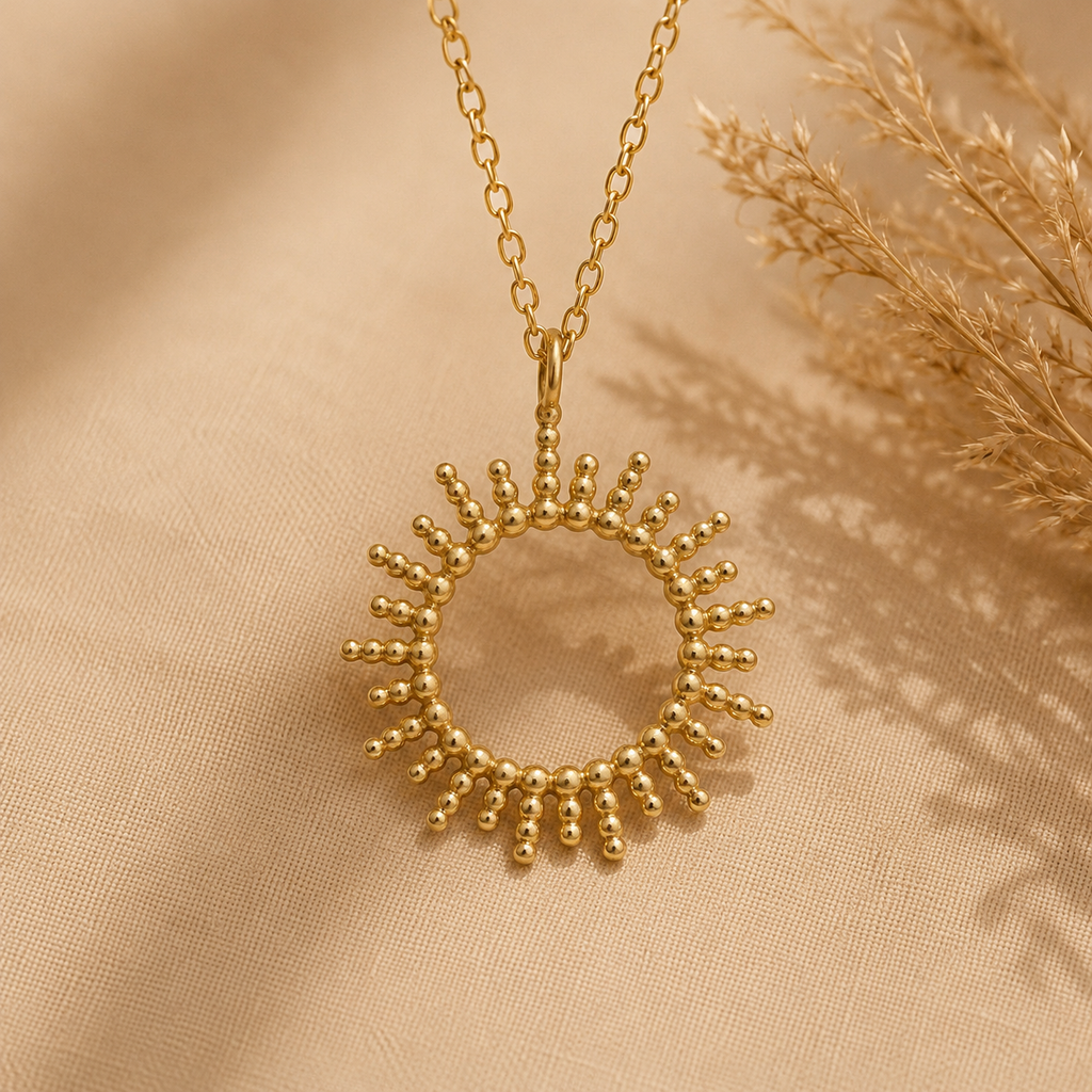 Hollow Sun Necklace